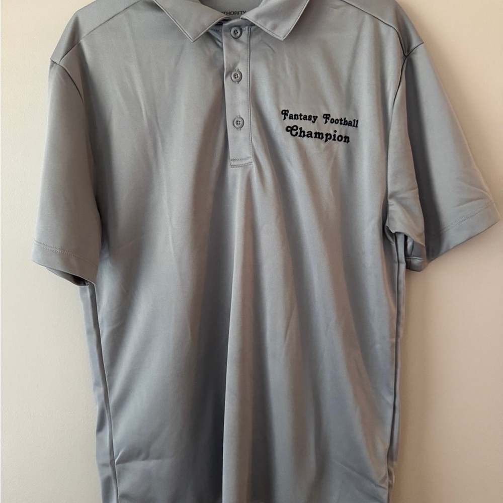 Fantasy Football Champion Dri Fit Polo – Men’s Medium